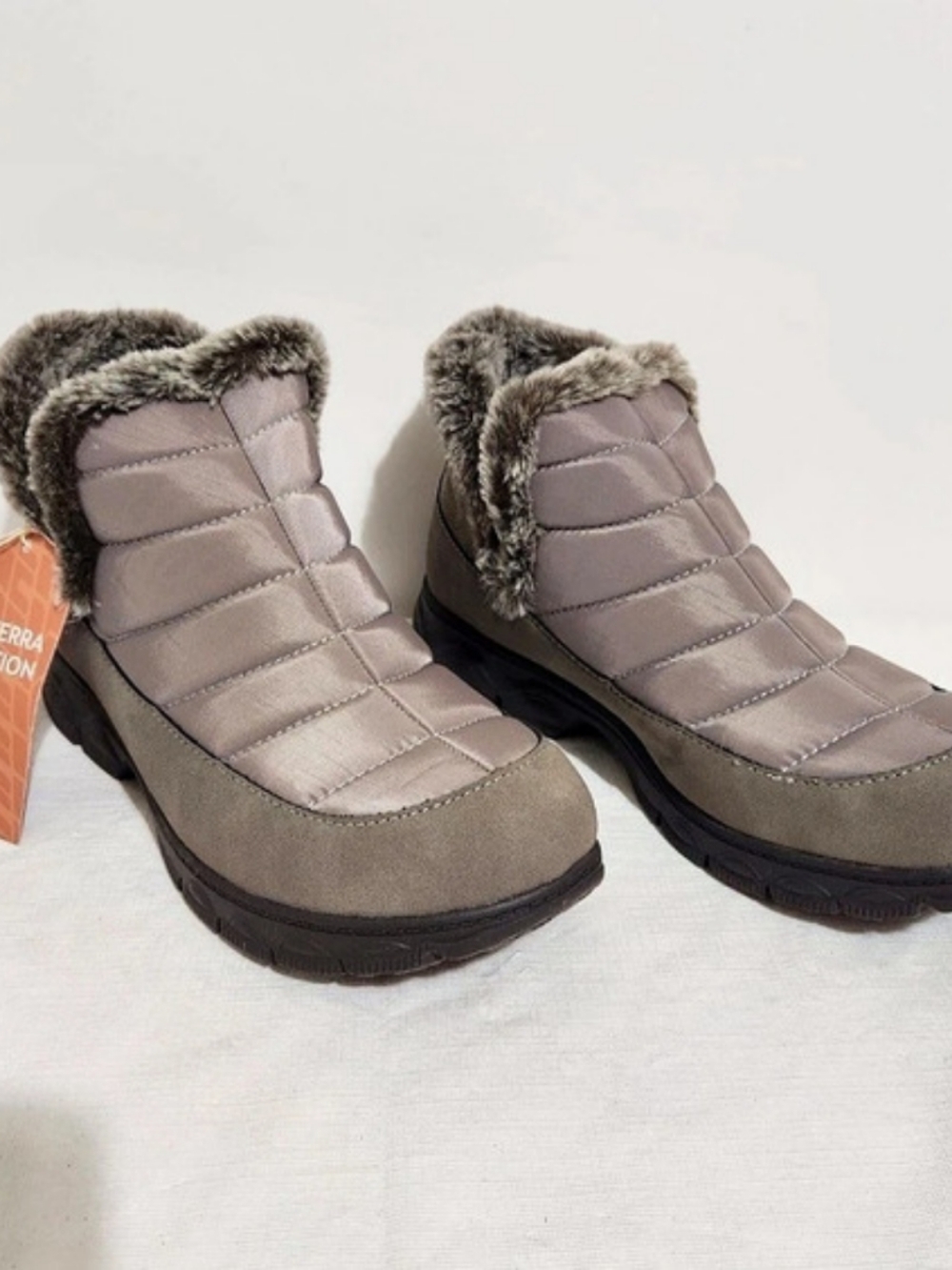 JBU by Jambu Women's Size 9.5 M Ankle Boots Shoes Granite Boot Taupe (864)